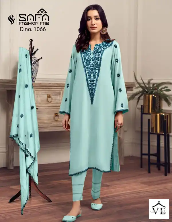 Zarqash Z 125 Faux Georgette Wholesale Pakistani Readymade Salwar Suit Catalog — Wholesale Salwar Suits, MPA wholesale from Surat - Gallery Image 2
