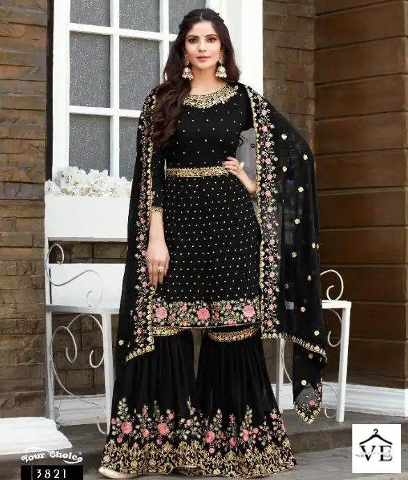 Your Choice Zaara 5 Blooming Georgette Wholesale Designer Salwar Suit Catalog — Wholesale Salwar Suits, MPA wholesale from Surat — view 1