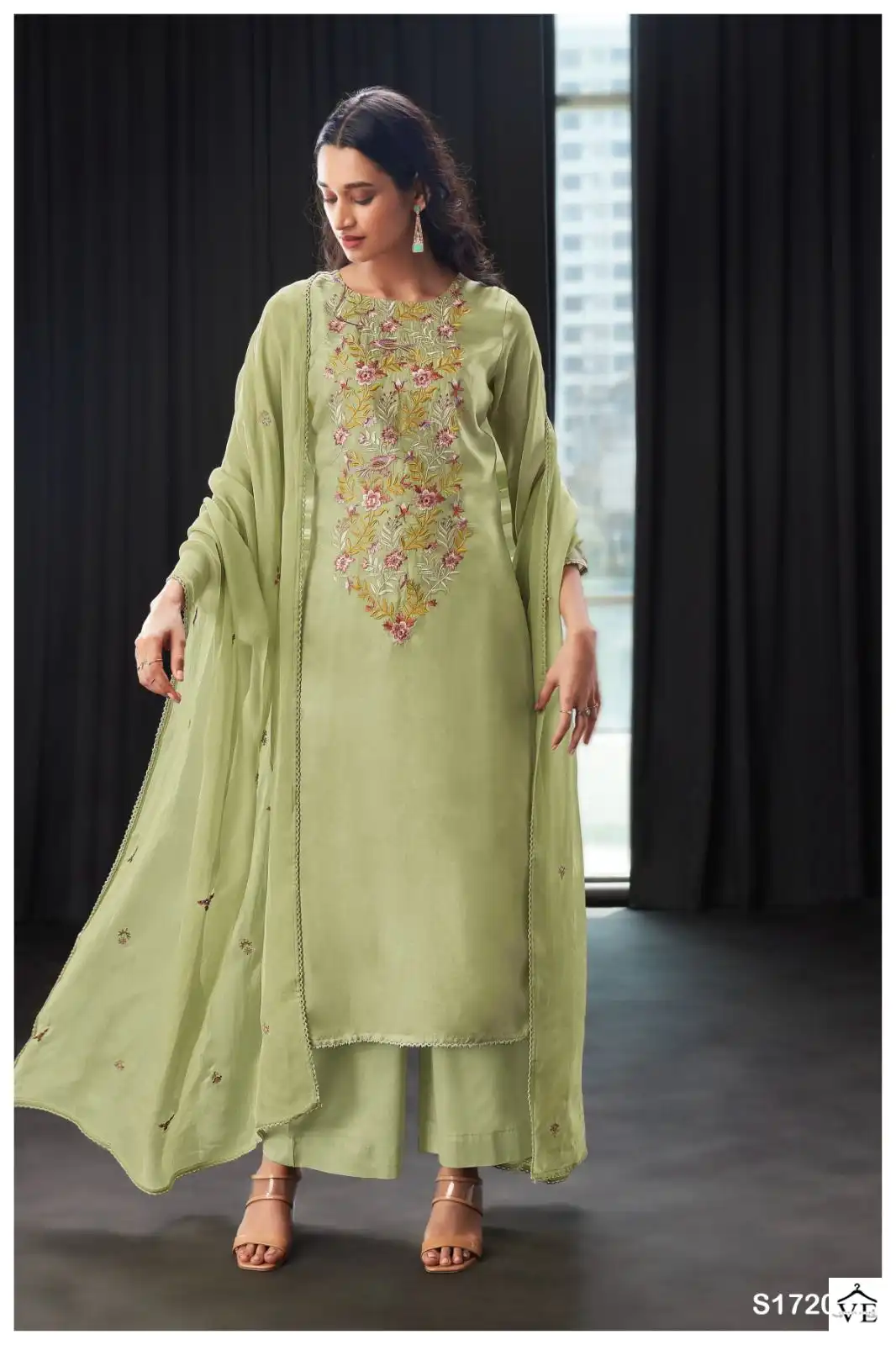 Ganga Zara 1720 Premium Bemberg Habutai Silk Wholesale Salwar Suit Catalog — Wholesale Salwar Suits, MPA wholesale from Surat - Gallery Image 2