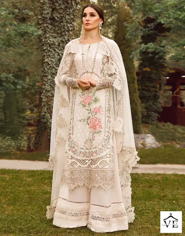 Al Amra Zf Anaya Lawn 56 Cambric Cotton Wholesale Pakistani Suit — Wholesale Salwar Suits, MPA wholesale from Surat — view 1