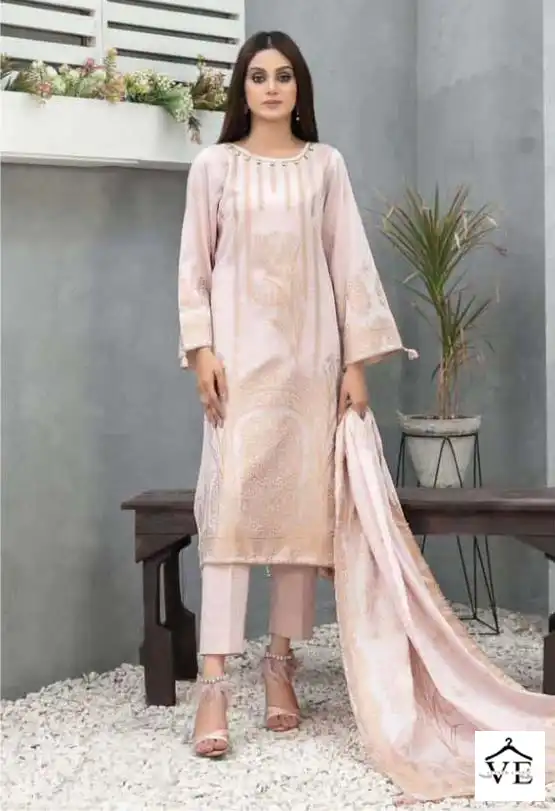 Zoha Luxury Lawn 23 Pure Lawn Cotton Wholesale Salwar Suit Catalog — Wholesale Salwar Suits, MPA wholesale from Surat — view 9