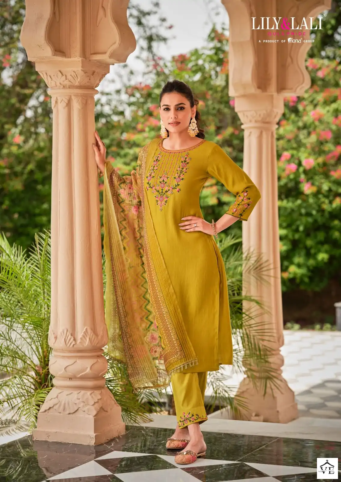Lily & Lali Zoya Pure Viscouse Wholesale Readymade Salwar Suit Catalog — Wholesale Salwar Suits, Lily & Lali wholesale from Surat - Gallery Image 2