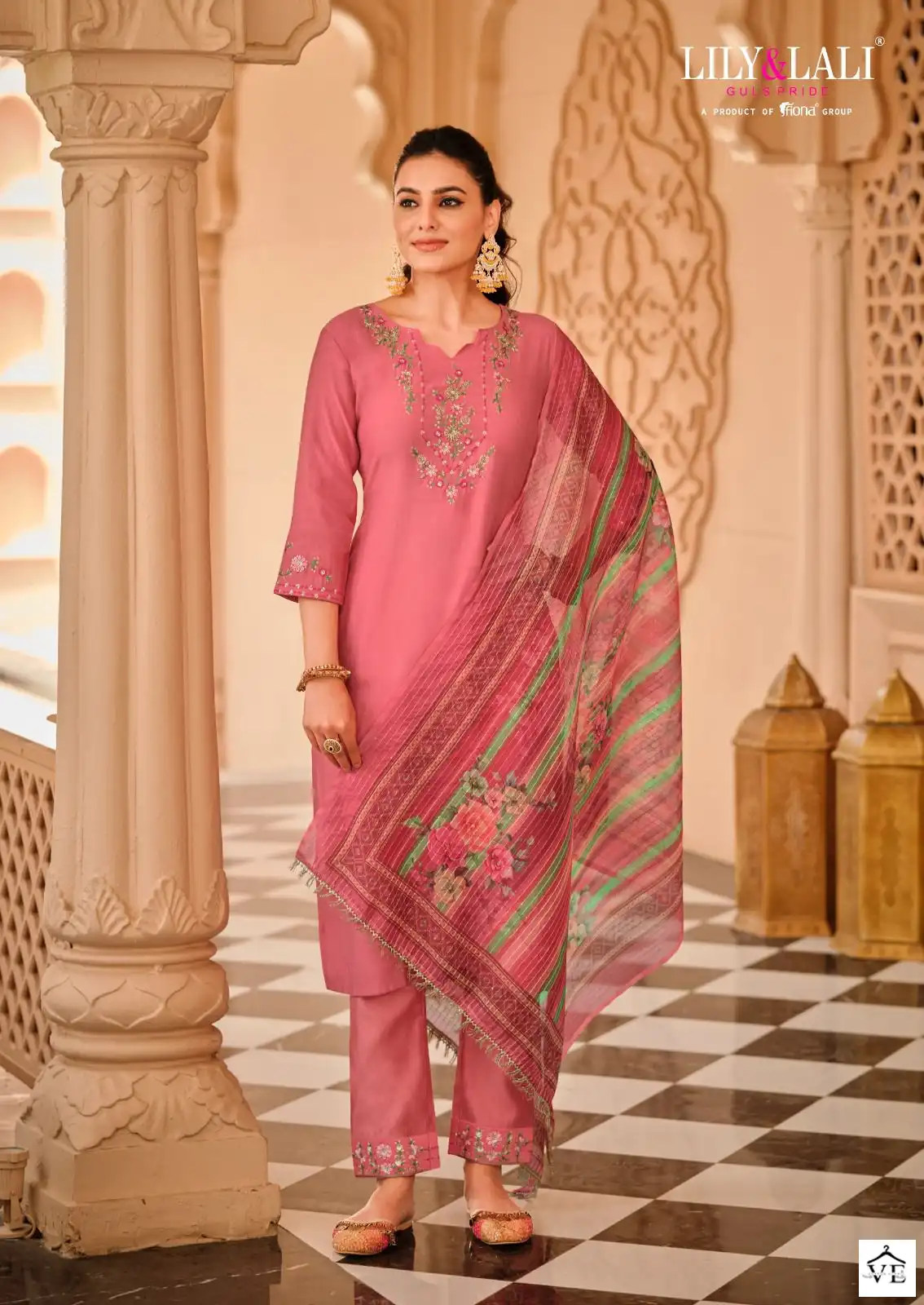 Lily & Lali Zoya Pure Viscouse Wholesale Readymade Salwar Suit Catalog — Wholesale Salwar Suits, Lily & Lali wholesale from Surat - Gallery Image 3