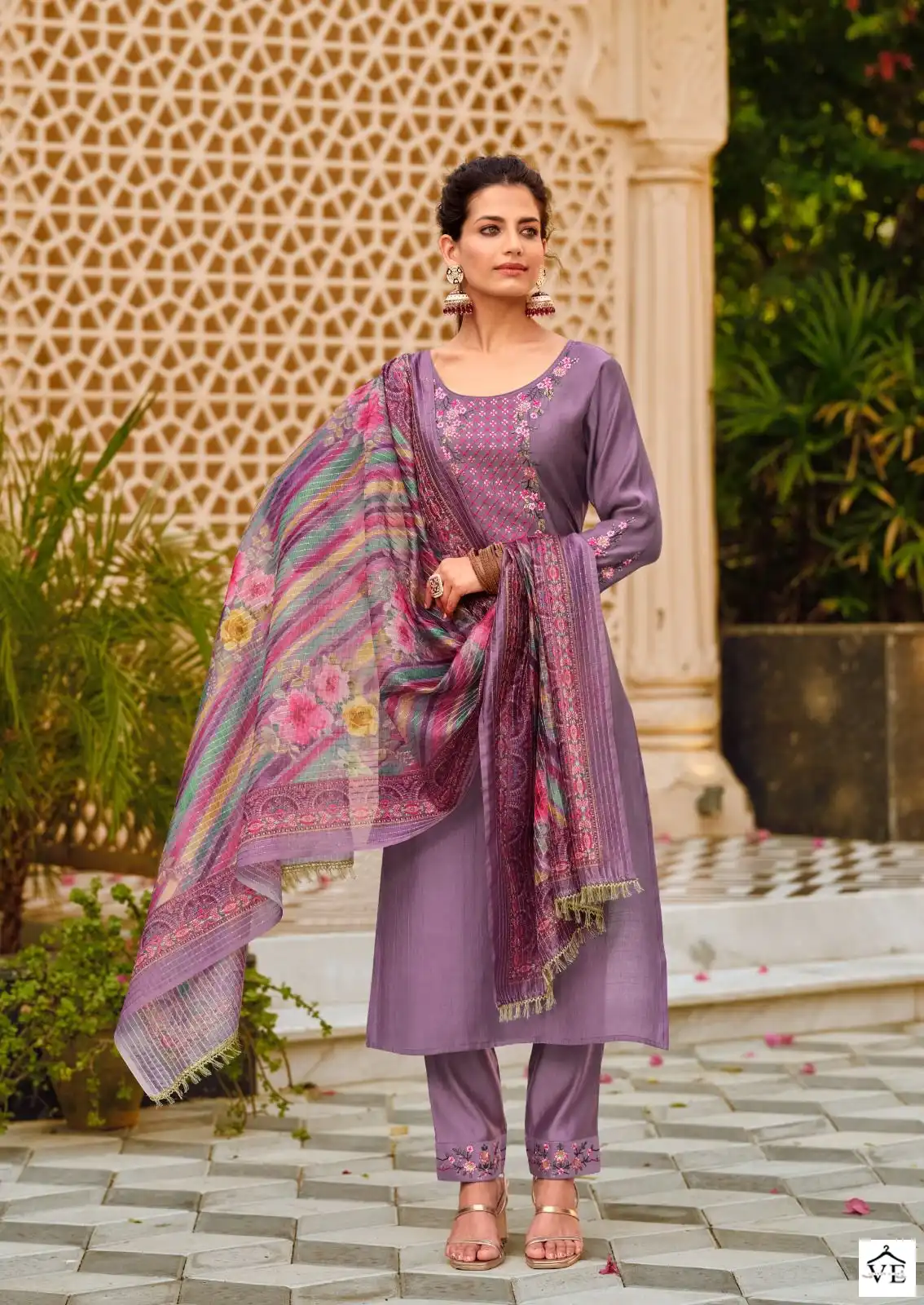 Lily & Lali Zoya Pure Viscouse Wholesale Readymade Salwar Suit Catalog — Wholesale Salwar Suits, Lily & Lali wholesale from Surat - Gallery Image 5
