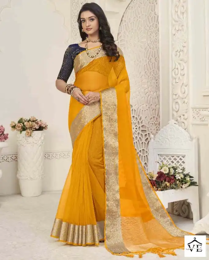 Pankh Zoya Silk Vol-1 Organza Wholesale Saree Catalog