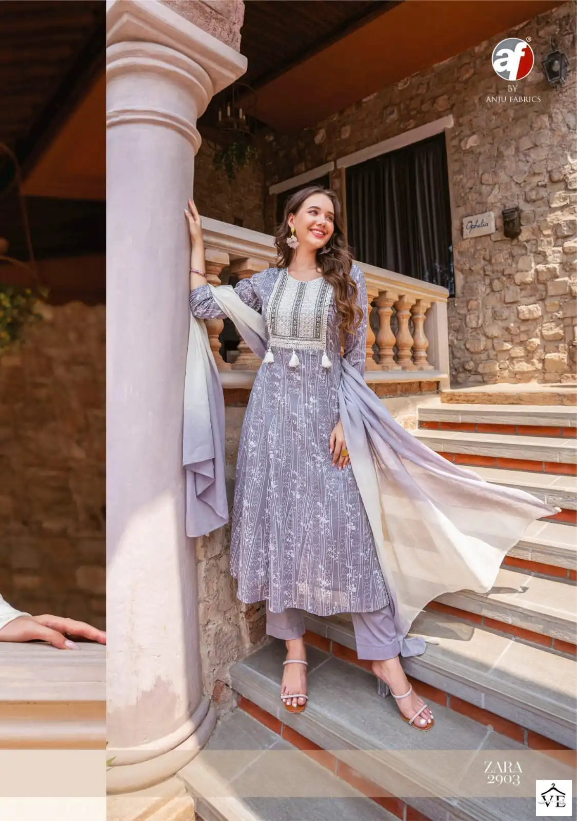 Anju Fabrics Zara Vol 3 Pure Cotton Wholesale Readymade Suits Catalog — Wholesale Salwar Suits, MPA wholesale from Surat - Gallery Image 6