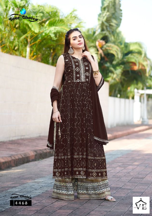 Your Choice Bollywood+ Blooming Georgette Wholesale Designer Salwar Suit Catalog — Wholesale Salwar Suits, MPA wholesale from Surat - Gallery Image 2