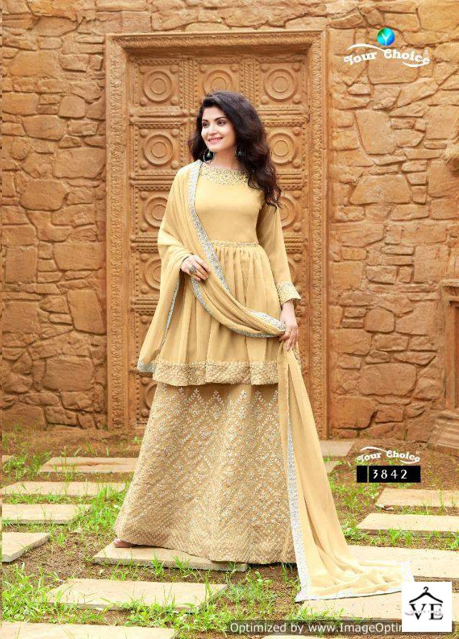 Your Choice Celebo Pure Georgette Wholesale Designer Salwar Suit Catalog — Wholesale Salwar Suits, MPA wholesale from Surat - Gallery Image 3