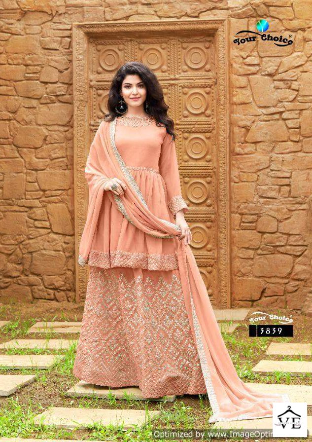 Your Choice Celebo Pure Georgette Wholesale Designer Salwar Suit Catalog — Wholesale Salwar Suits, MPA wholesale from Surat - Gallery Image 4