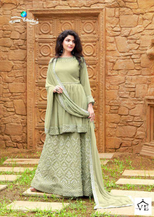 Your Choice Celebo Pure Georgette Wholesale Designer Salwar Suit Catalog — Wholesale Salwar Suits, MPA wholesale from Surat - Gallery Image 5