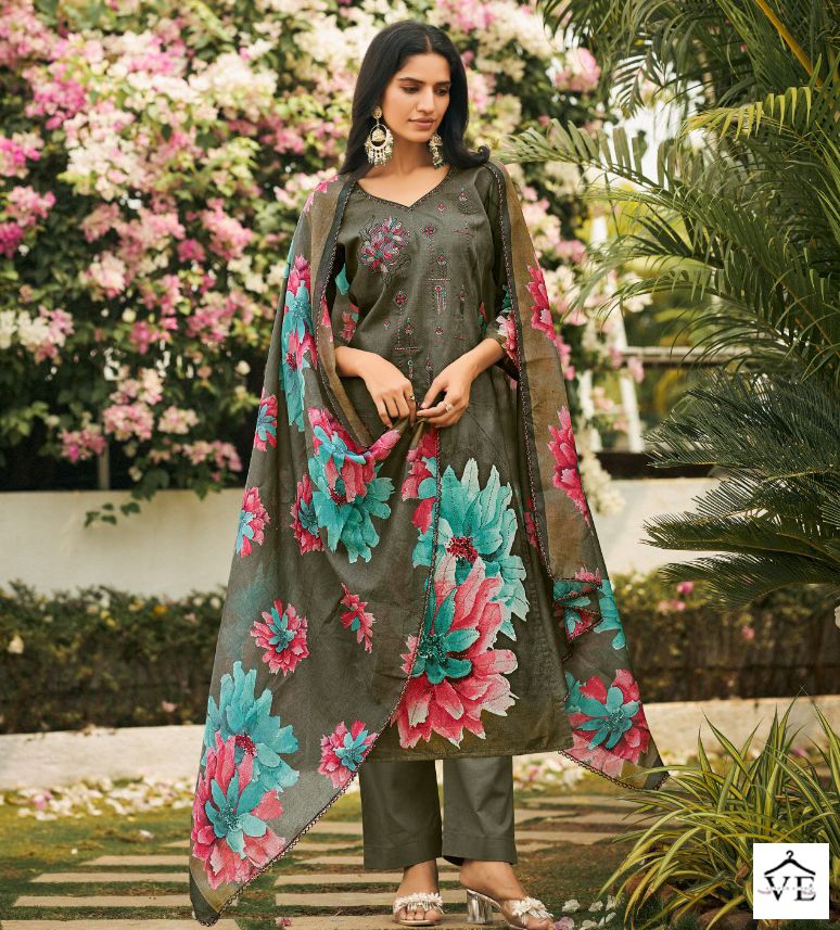 Azara Mussaret Vol 22 Pure Camric Cotton Wholesale Salwar Suit Catalog — Wholesale Salwar Suits, MPA wholesale from Surat — view 1