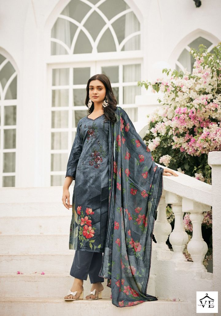 Azara Mussaret Vol 22 Pure Camric Cotton Wholesale Salwar Suit Catalog — Wholesale Salwar Suits, MPA wholesale from Surat - Gallery Image 5