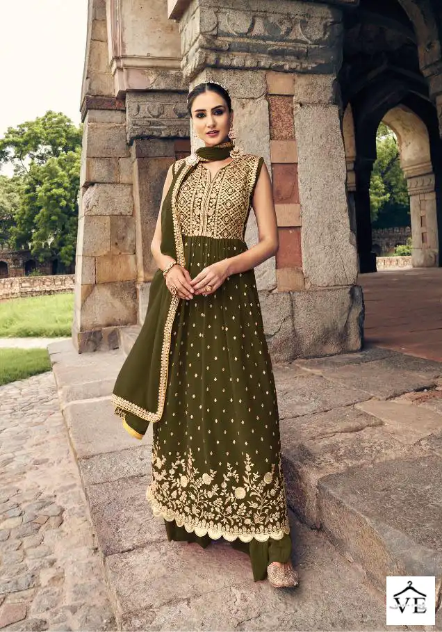 Your Choice Nayka Blooming Georgette Wholesale Readymade Designer Salwar Suit Catalog — Wholesale Salwar Suits, MPA wholesale from Surat - Gallery Image 3