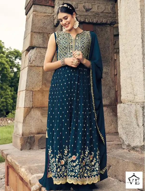 Your Choice Nayka Blooming Georgette Wholesale Readymade Designer Salwar Suit Catalog — Wholesale Salwar Suits, MPA wholesale from Surat - Gallery Image 6