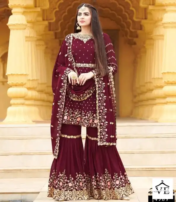 Your Choice Zaraa 12 Blooming Georgette Wholesale Designer Salwar Suit Catalog — Wholesale Salwar Suits, MPA wholesale from Surat — view 1