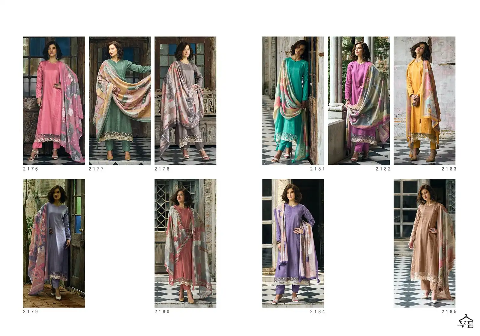 Sadhana Sufiyana Jam Silk Wholesale Designer Salwar Suit Catalog — Wholesale Salwar Suits, MPA wholesale from Surat — view 11