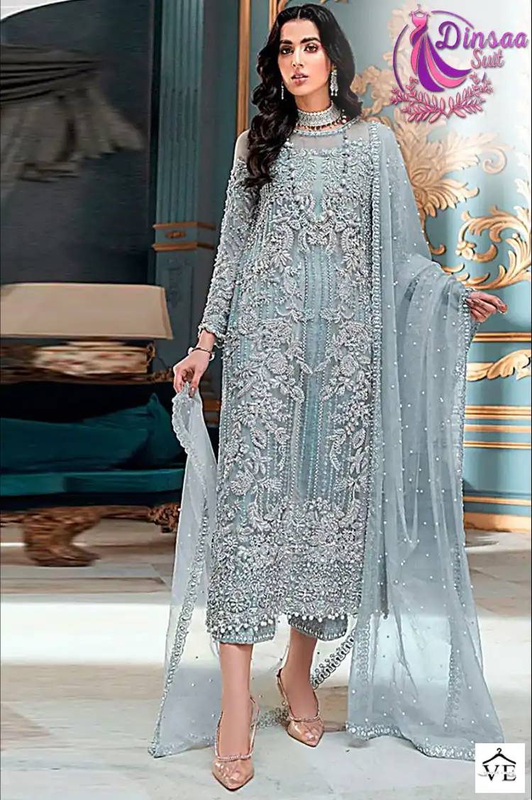 Dinsaa 178 Organza Wholesale Pakistani Salwar Suit Catalog — Wholesale Salwar Suits, MPA wholesale from Surat - Gallery Image 2
