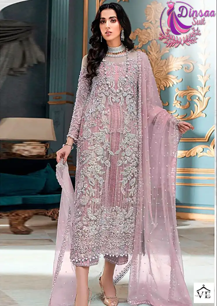 Dinsaa 178 Organza Wholesale Pakistani Salwar Suit Catalog — Wholesale Salwar Suits, MPA wholesale from Surat — view 1