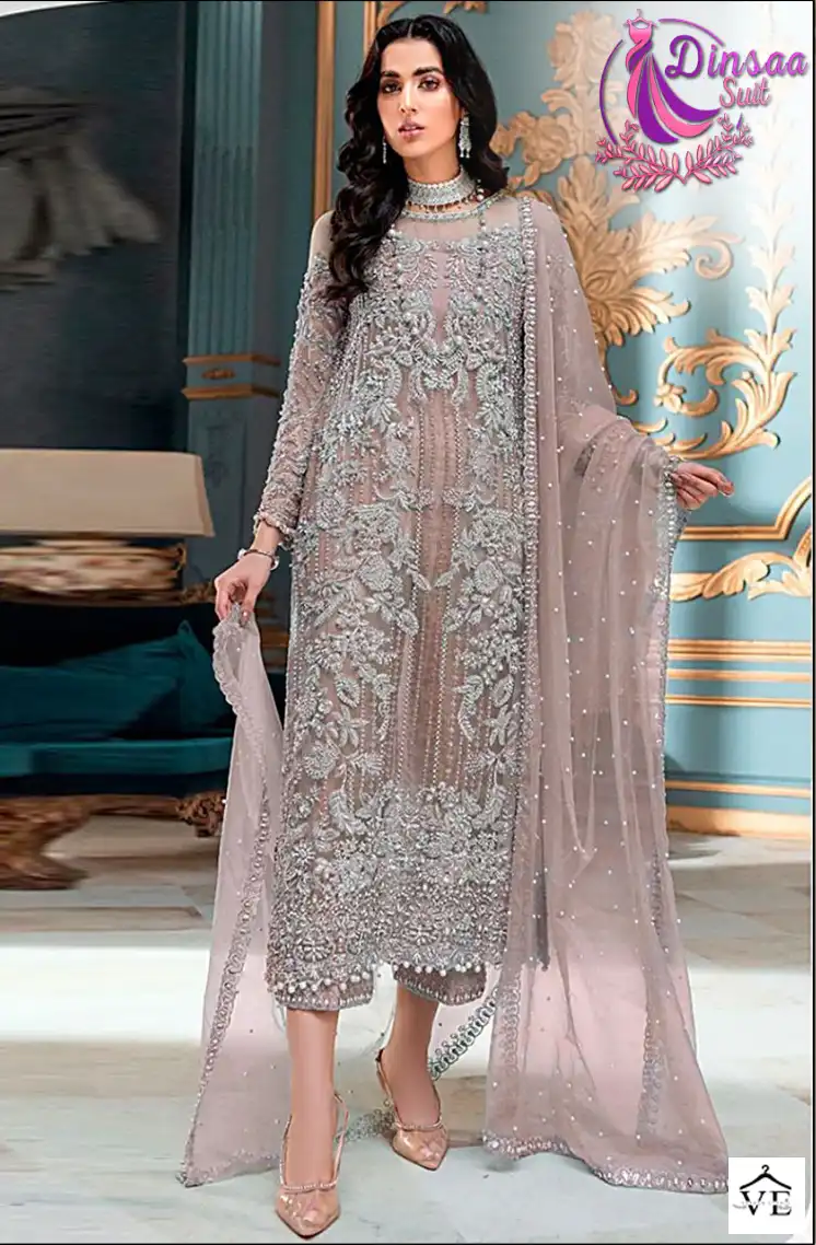 Dinsaa 178 Organza Wholesale Pakistani Salwar Suit Catalog — Wholesale Salwar Suits, MPA wholesale from Surat - Gallery Image 3