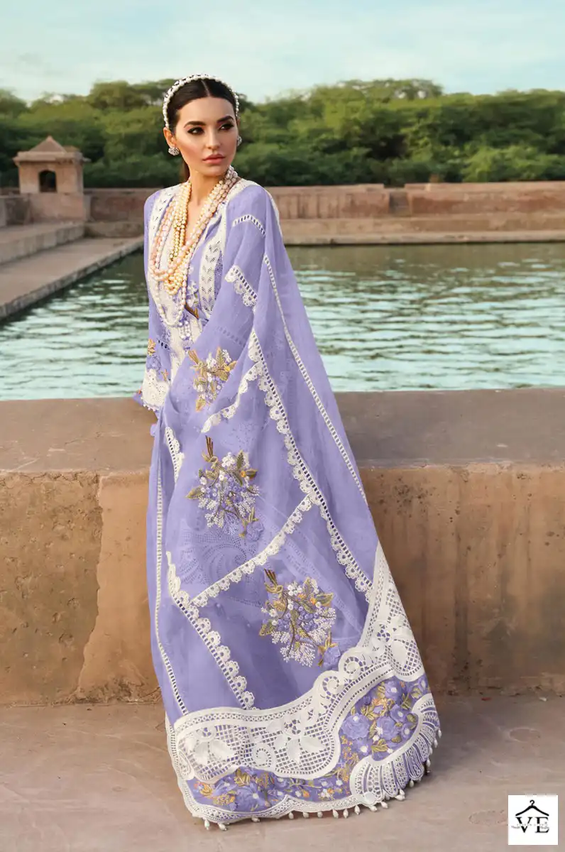 Dinsaa 196 Abcde Cambric Cotton Wholesale Pakistani Salwar Suit Catalog — Wholesale Salwar Suits, MPA wholesale from Surat - Gallery Image 5
