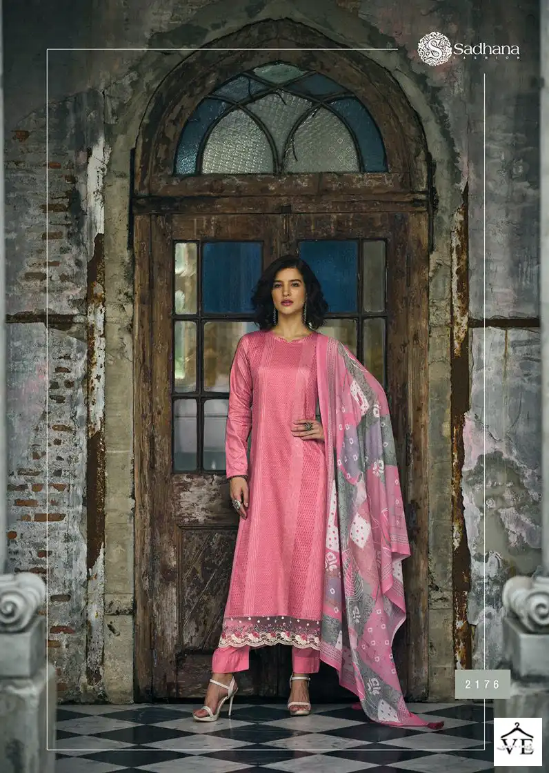 Sadhana Sufiyana Jam Silk Wholesale Designer Salwar Suit Catalog — Wholesale Salwar Suits, MPA wholesale from Surat - Gallery Image 2