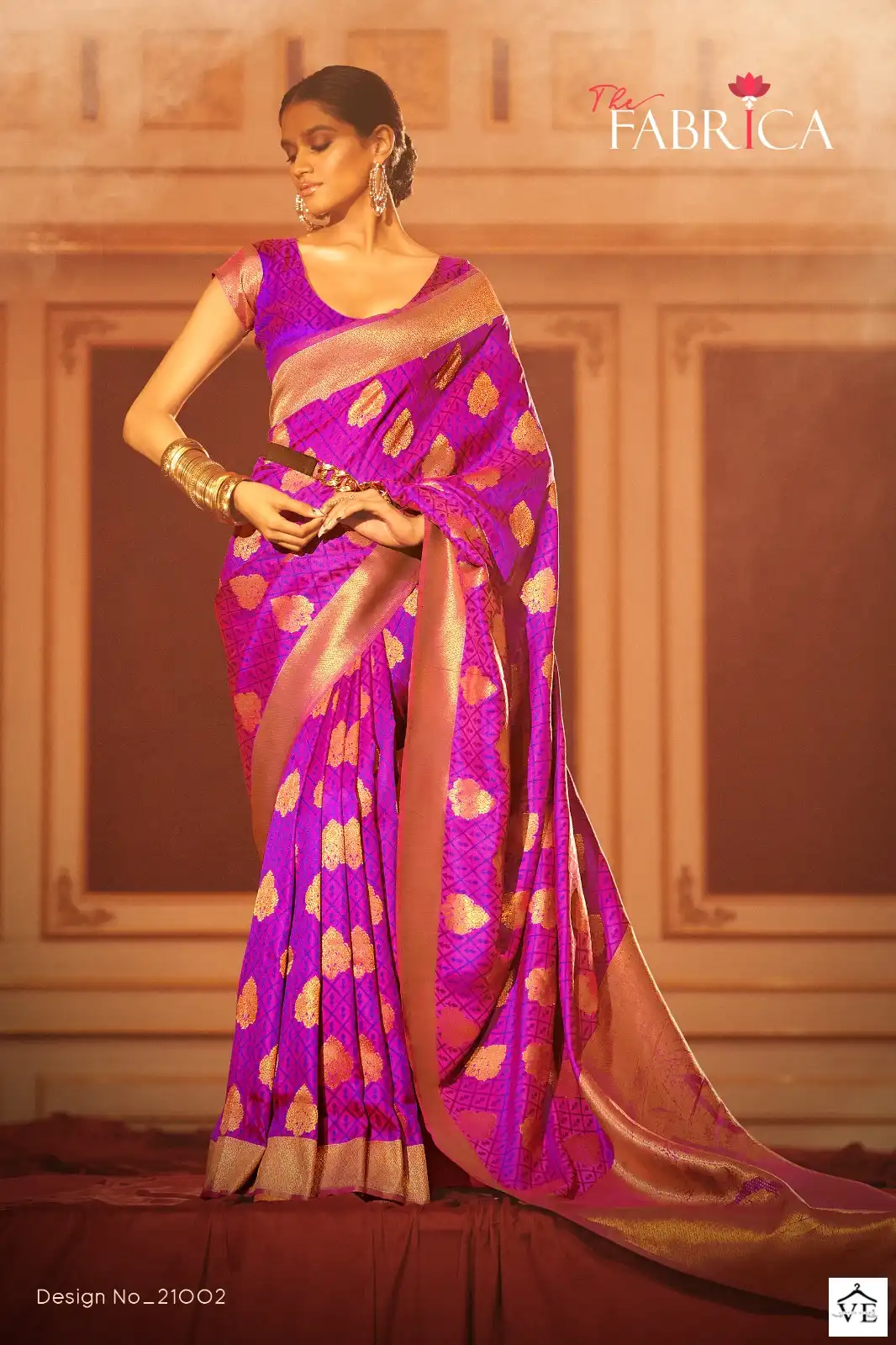 Fabrica 21000 Series Silk Wholesale Sarees Catalog — Wholesale Sarees, MPA wholesale from Surat — view 4
