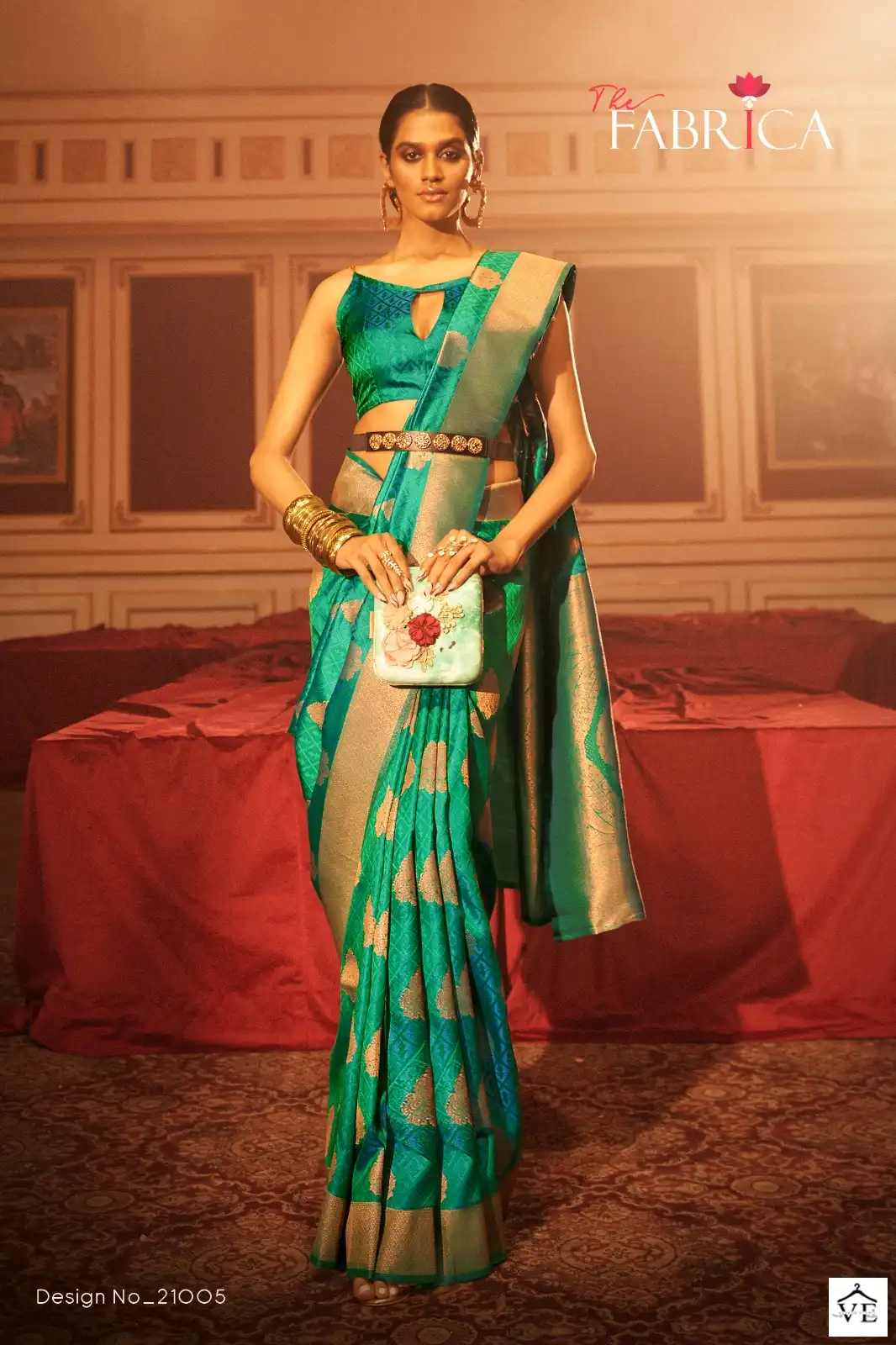 Fabrica 21000 Series Silk Wholesale Sarees Catalog — Wholesale Sarees, MPA wholesale from Surat — view 6