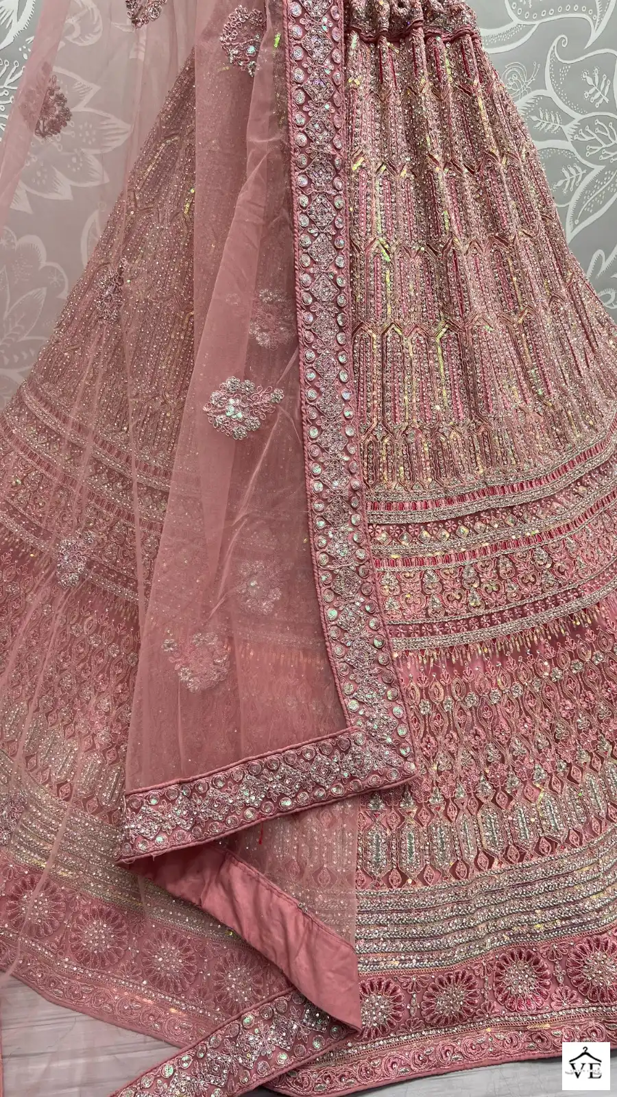 Anjani Art 2468A To 2468C Heavy Net Wholesale Lehenga Catalog — Wholesale Lehenga, MPA wholesale from Surat - Gallery Image 10