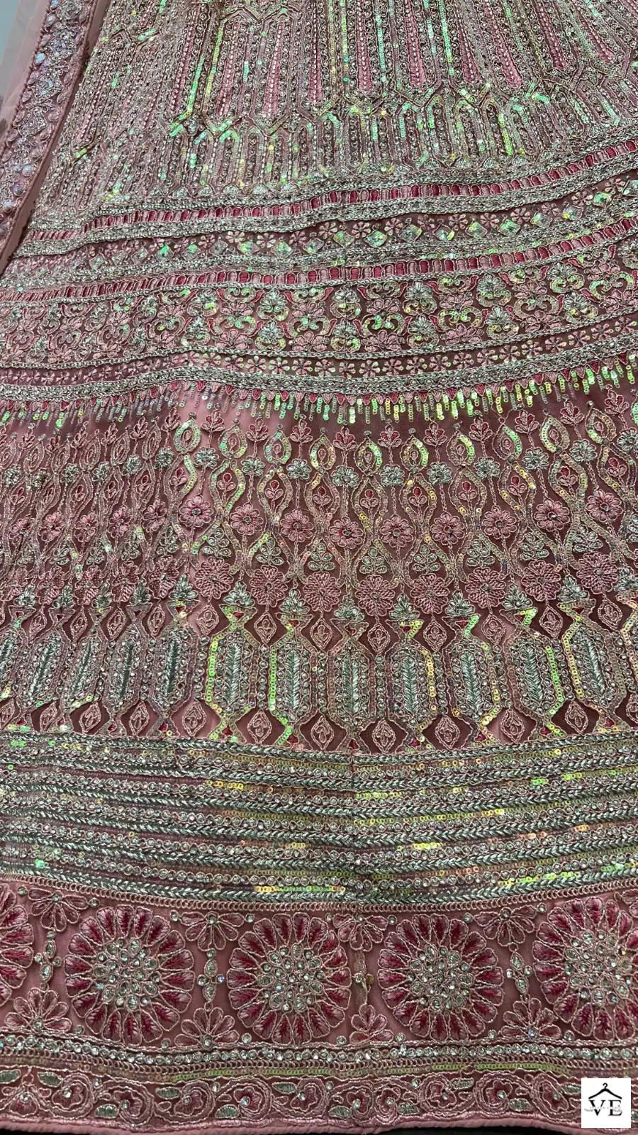 Anjani Art 2468A To 2468C Heavy Net Wholesale Lehenga Catalog — Wholesale Lehenga, MPA wholesale from Surat — view 12