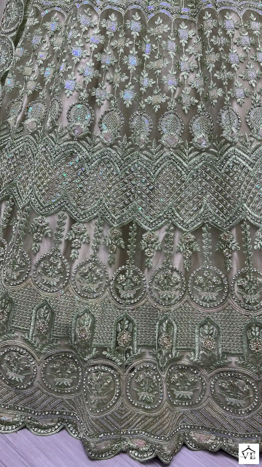 Anjani Art 2469A To 2469D Heavy Net Wholesale Lehenga Catalog — Wholesale Lehenga, MPA wholesale from Surat - Gallery Image 13