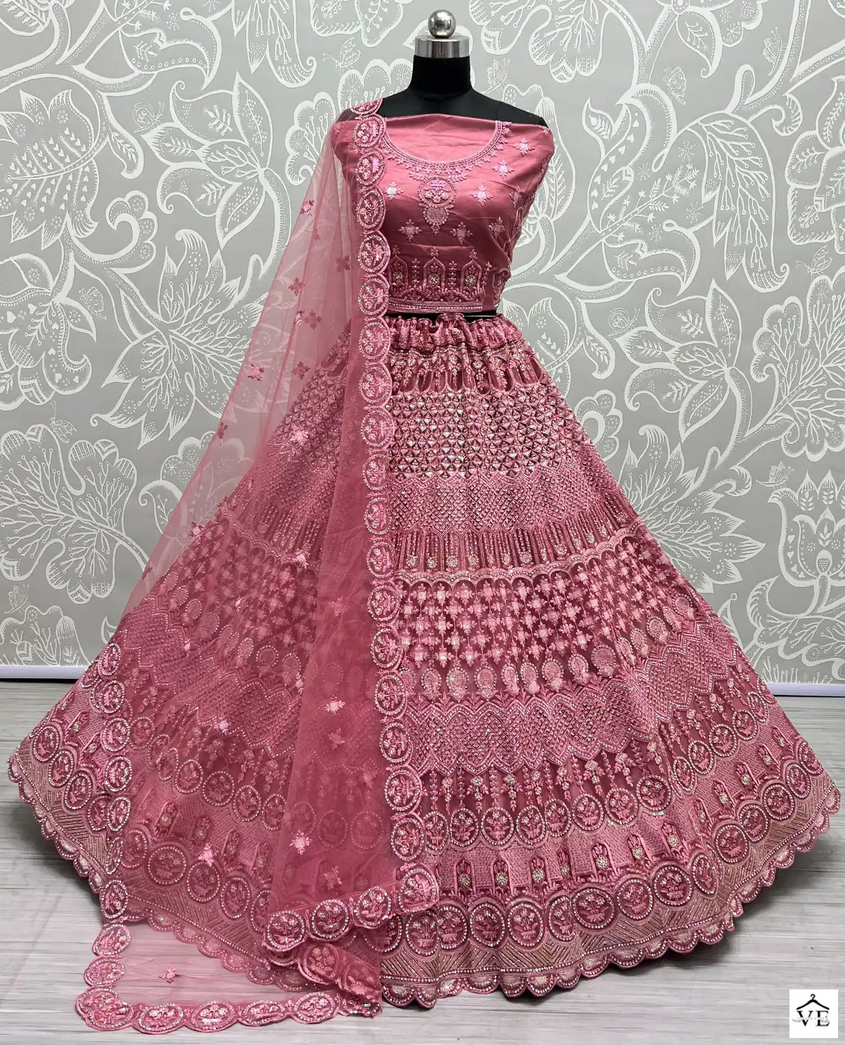Anjani Art 2469A To 2469D Heavy Net Wholesale Lehenga Catalog — Wholesale Lehenga, MPA wholesale from Surat — view 1