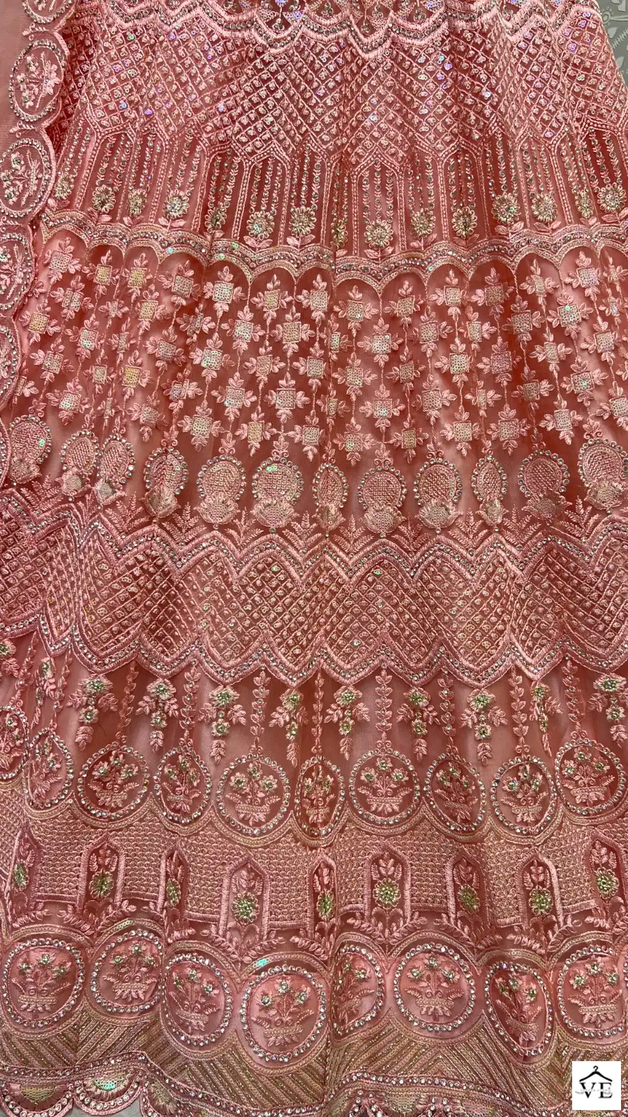 Anjani Art 2469A To 2469D Heavy Net Wholesale Lehenga Catalog — Wholesale Lehenga, MPA wholesale from Surat - Gallery Image 9