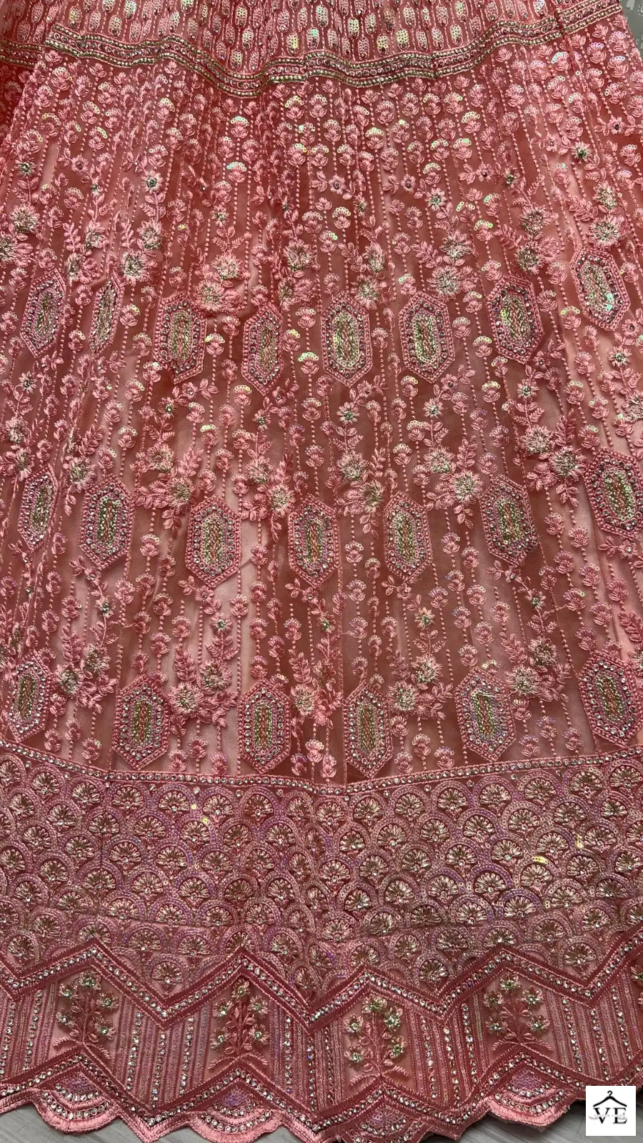 Anjani Art 2470A To 2470C Heavy Net Wholesale Lehenga Catalog — Wholesale Lehenga, MPA wholesale from Surat - Gallery Image 4