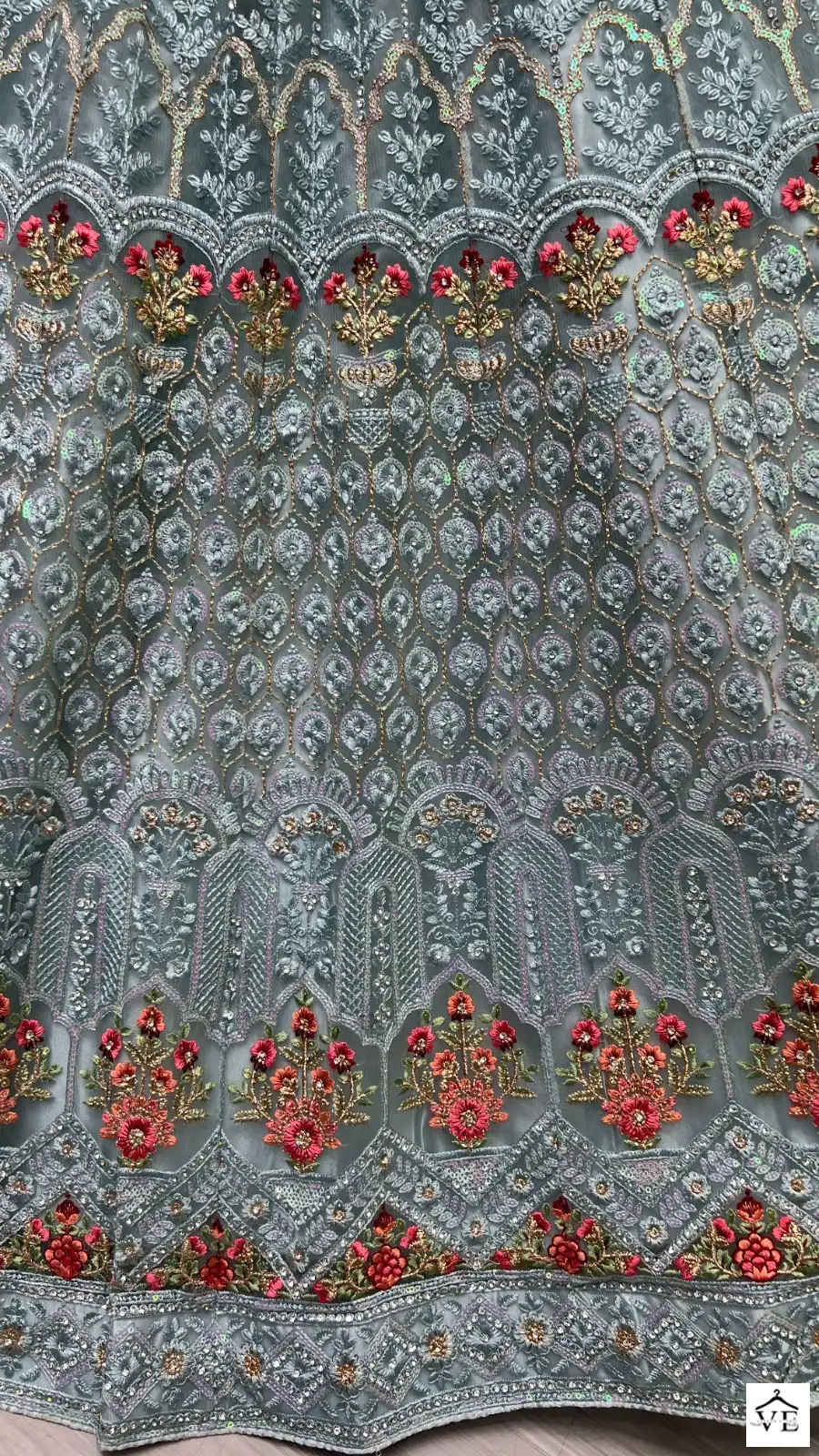 Anjani Art 2471A To 2471C Heavy Net Wholesale Lehenga Catalog — Wholesale Lehenga, MPA wholesale from Surat - Gallery Image 11