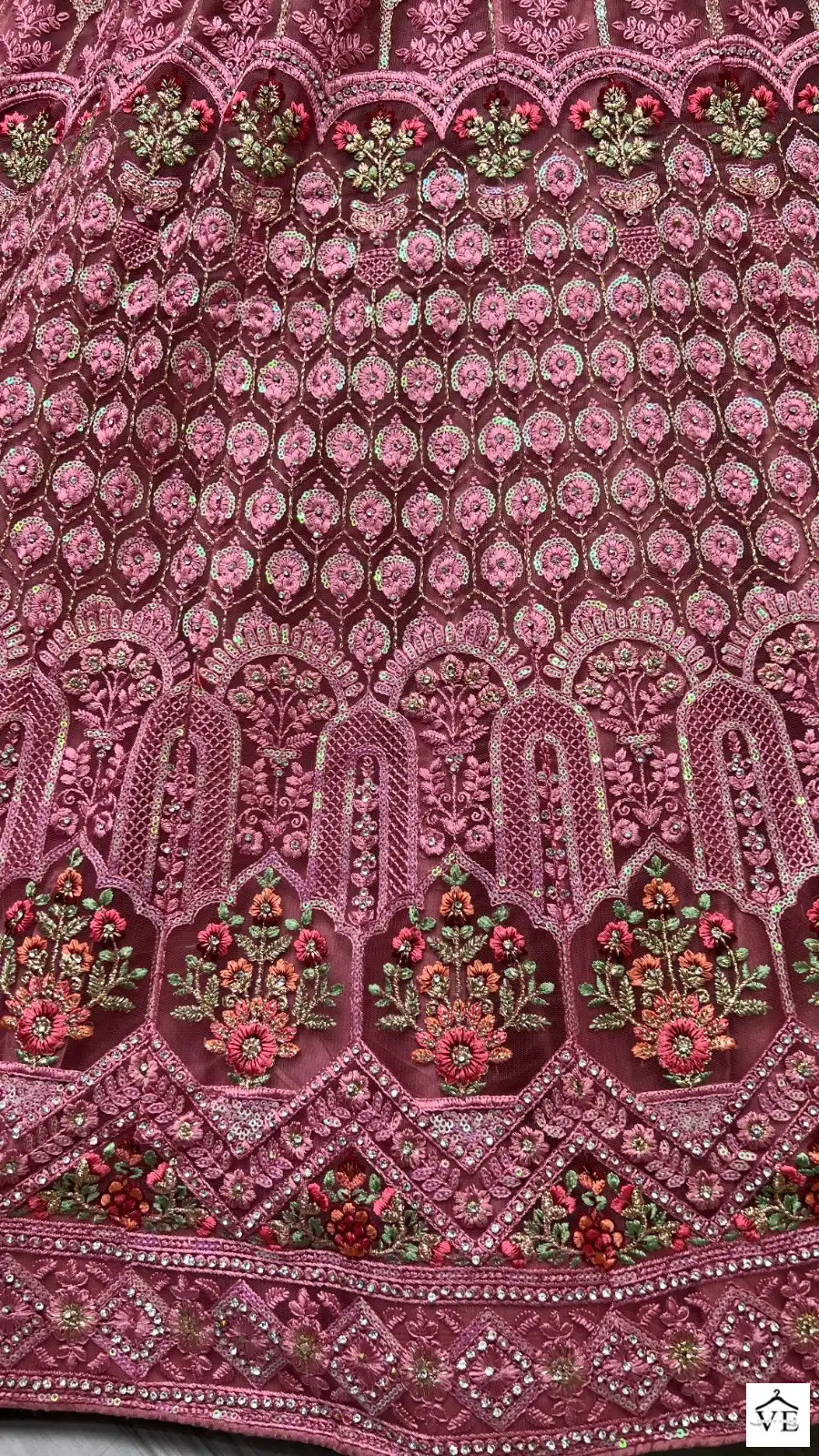 Anjani Art 2471A To 2471C Heavy Net Wholesale Lehenga Catalog — Wholesale Lehenga, MPA wholesale from Surat - Gallery Image 9