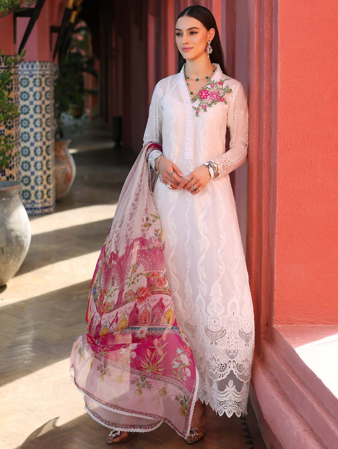 Ziaaz Code 323 Rayon Wholesale Pakistani Salwar Suit Catalog — Wholesale Salwar Suits, MPA wholesale from Surat — view 1