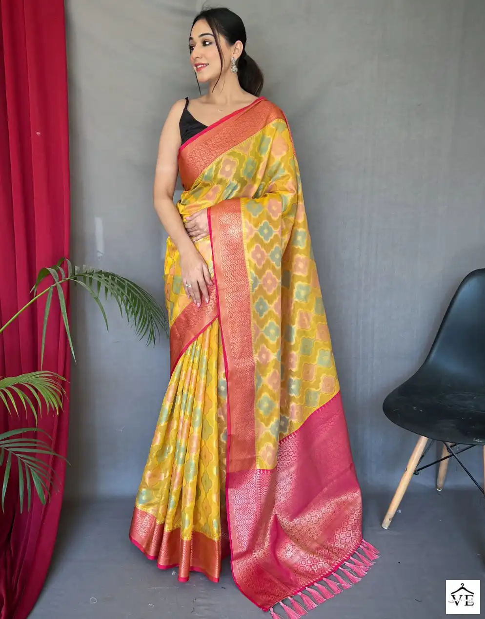 Vardan Ethnic Aashu Tissue Silk Wholesale Sarees Catalog — Wholesale Sarees, MPA wholesale from Surat — view 1