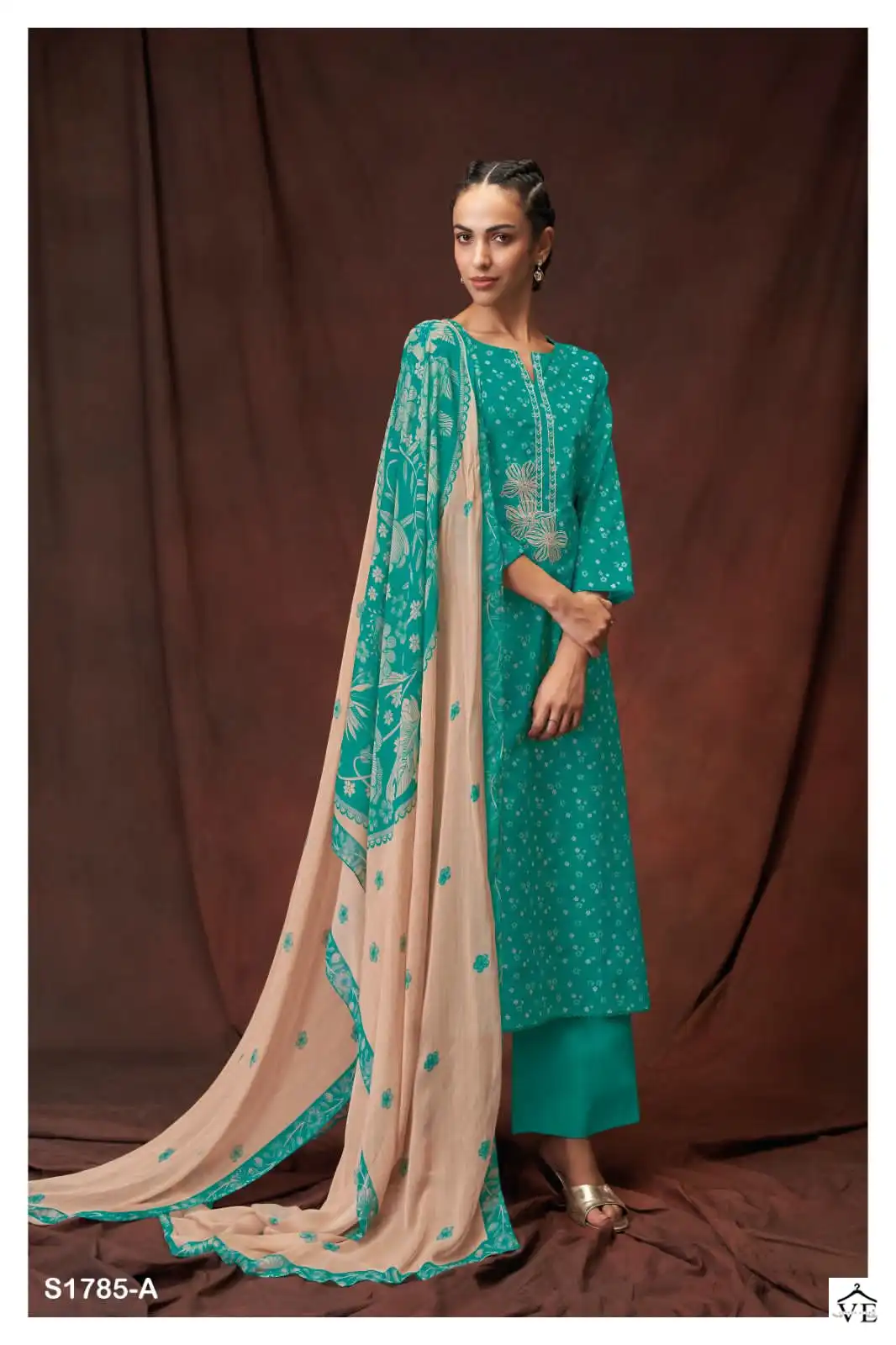 Ganga Achira 1785 Premium Cotton Wholesale Designer Salwar Suit Catalog — Wholesale Salwar Suits, MPA wholesale from Surat - Gallery Image 2