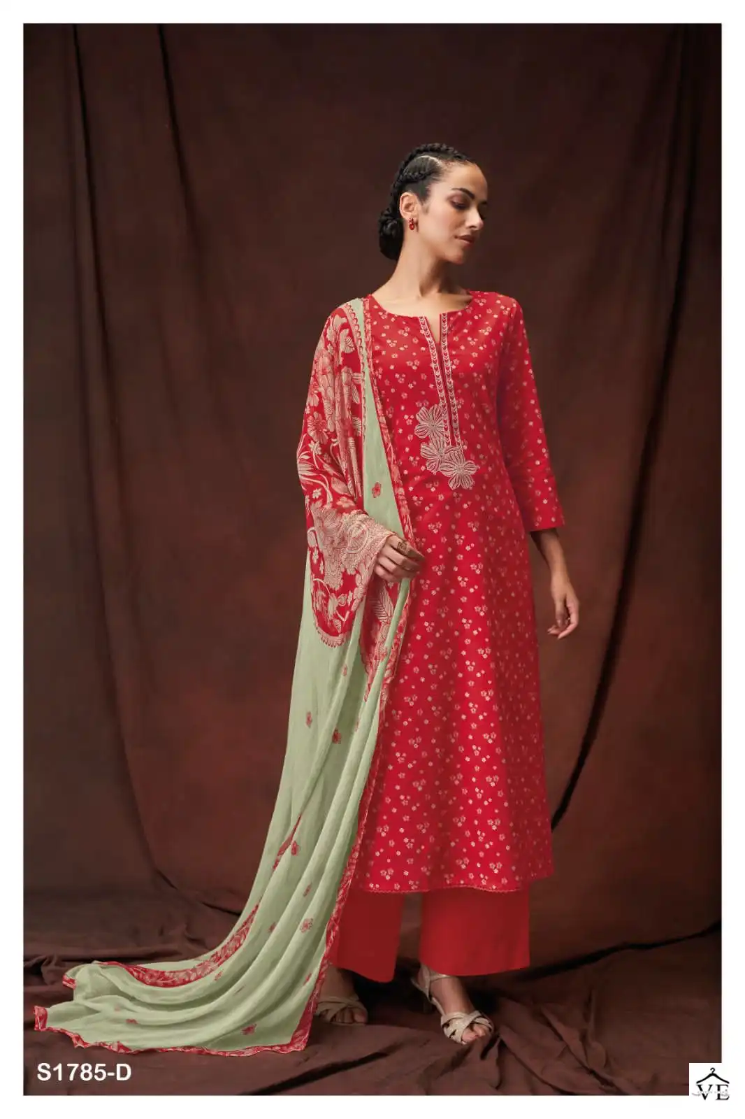 Ganga Achira 1785 Premium Cotton Wholesale Designer Salwar Suit Catalog — Wholesale Salwar Suits, MPA wholesale from Surat - Gallery Image 4