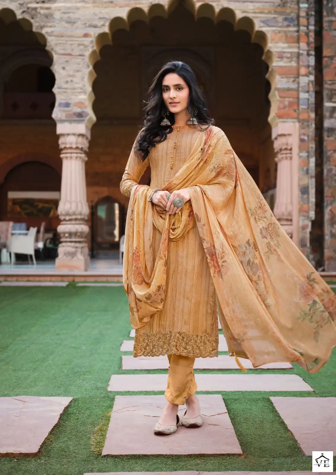 Bela Adah Butter Muslin Silk Wholesale Designer Salwar Suit Catalog — Wholesale Salwar Suits, MPA wholesale from Surat - Gallery Image 2