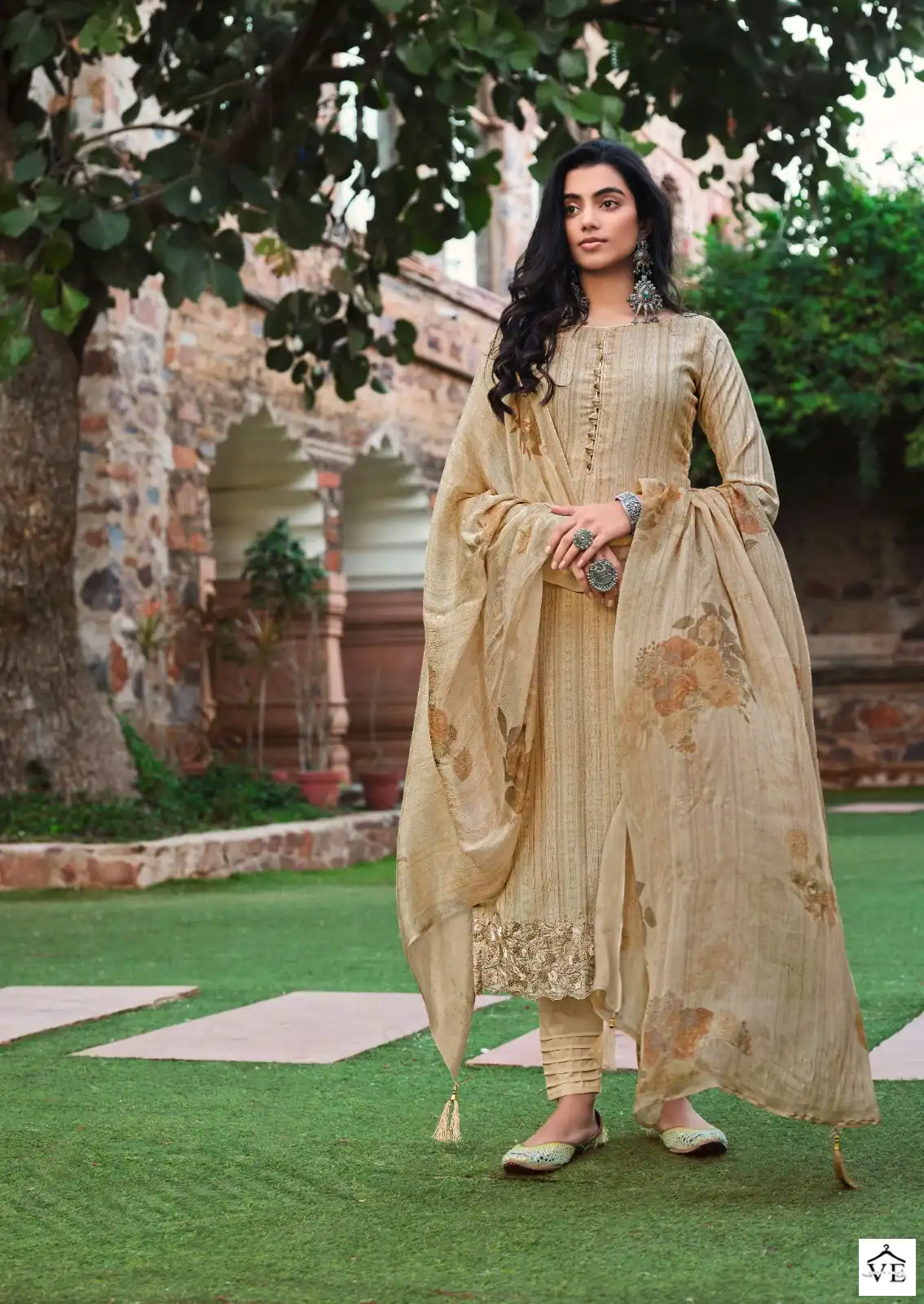 Bela Adah Butter Muslin Silk Wholesale Designer Salwar Suit Catalog — Wholesale Salwar Suits, MPA wholesale from Surat - Gallery Image 3