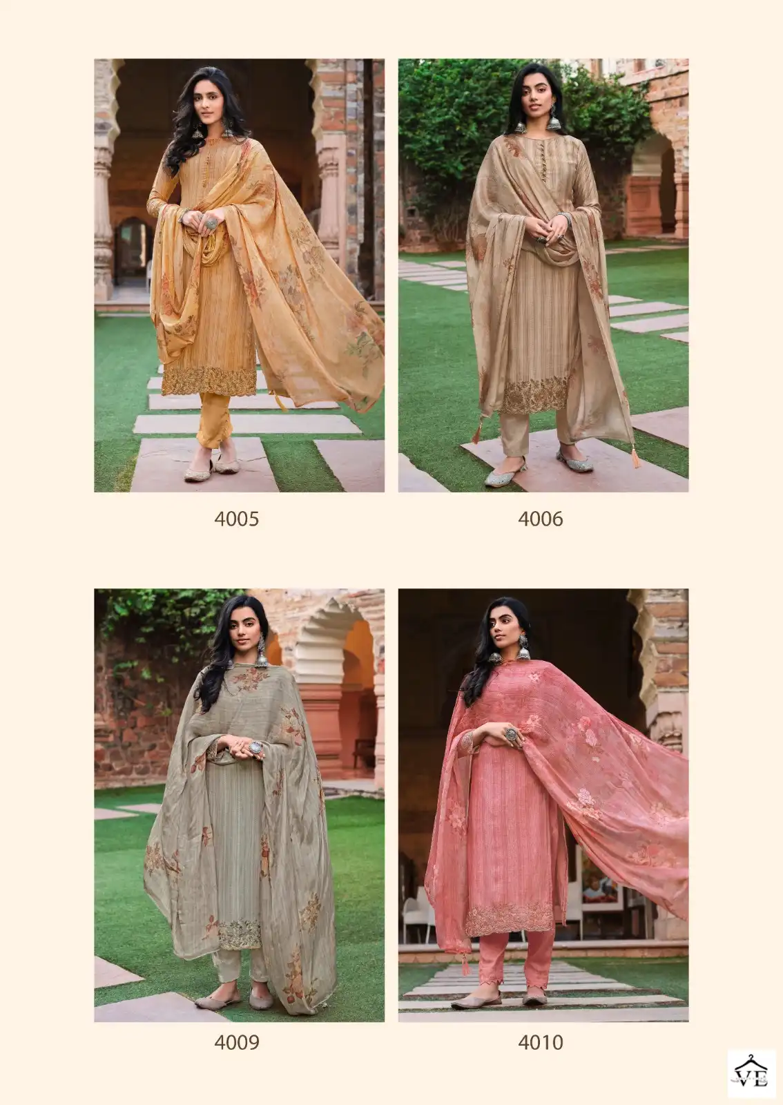 Bela Adah Butter Muslin Silk Wholesale Designer Salwar Suit Catalog — Wholesale Salwar Suits, MPA wholesale from Surat - Gallery Image 8