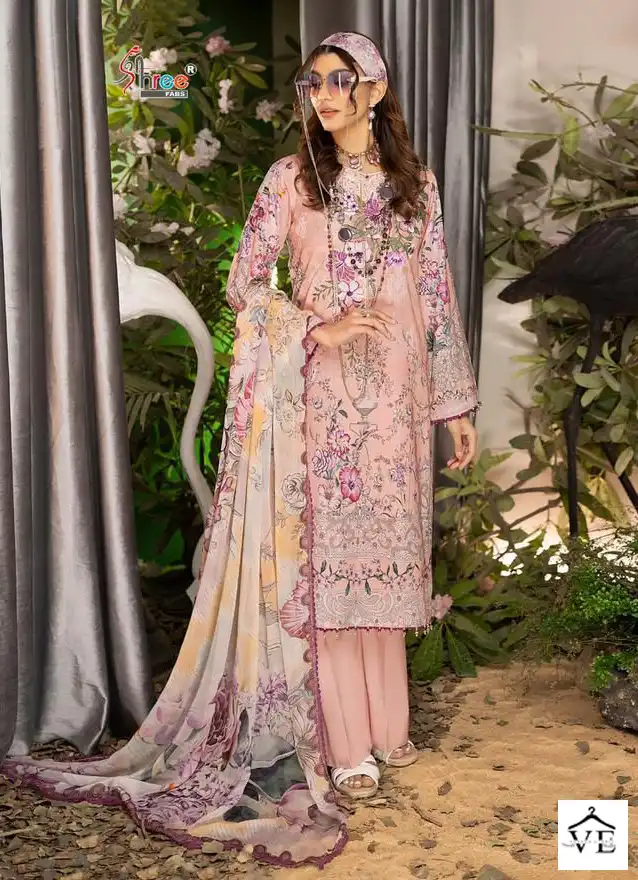Shree Fabs Adan Libaas Summer Fantasy Pure Cotton Wholesale Pakistani Salwar Suit Catalog — Wholesale Salwar Suits, MPA wholesale from Surat - Gallery Image 5