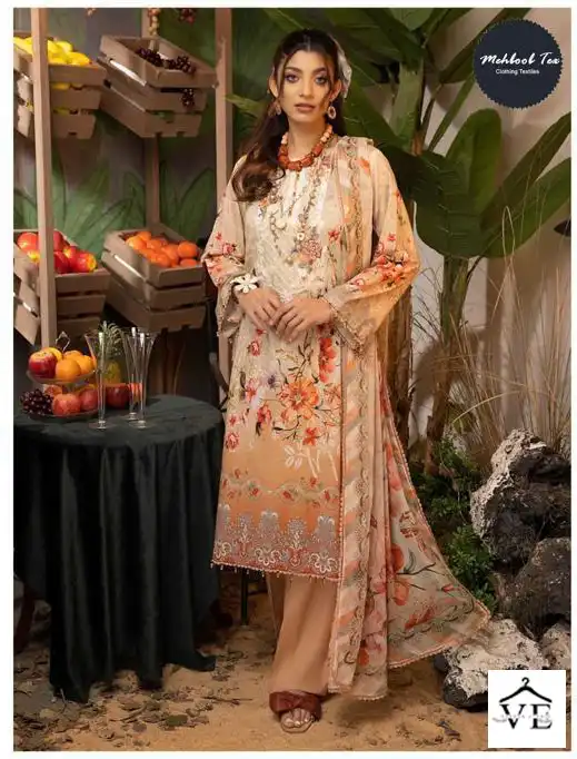 Mehboob Tex Adan Libaas Summer Nx Cotton Wholesale Pakistani Salwar Suit Catalog — Wholesale Salwar Suits, MPA wholesale from Surat - Gallery Image 2