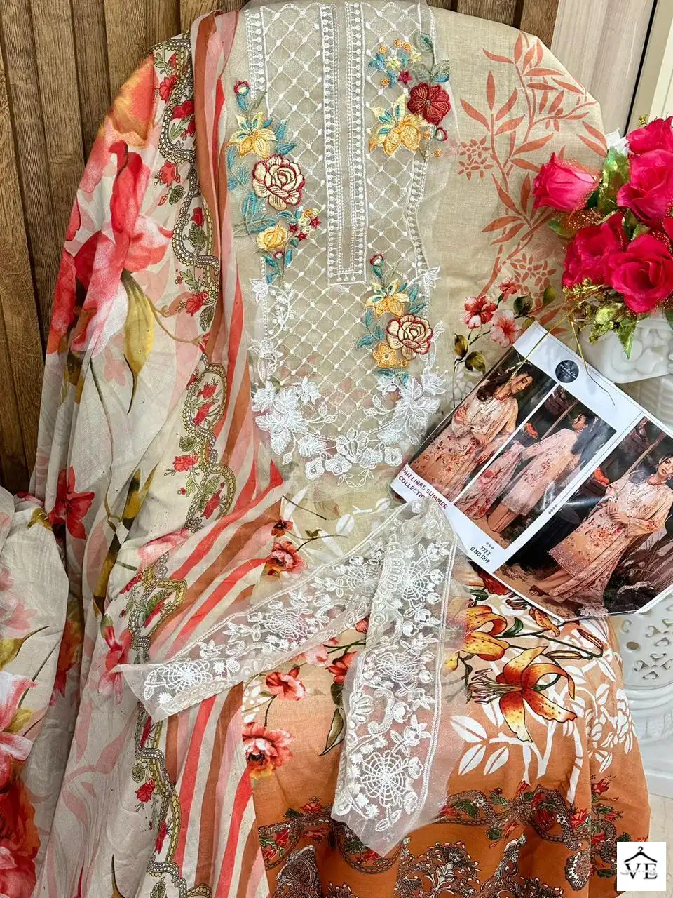 Mehboob Tex Adan Libaas Summer Nx Cotton Wholesale Pakistani Salwar Suit Catalog — Wholesale Salwar Suits, MPA wholesale from Surat - Gallery Image 3