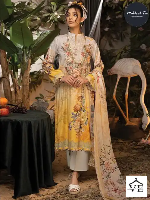 Mehboob Tex Adan Libaas Summer Nx Cotton Wholesale Pakistani Salwar Suit Catalog — Wholesale Salwar Suits, MPA wholesale from Surat — view 1