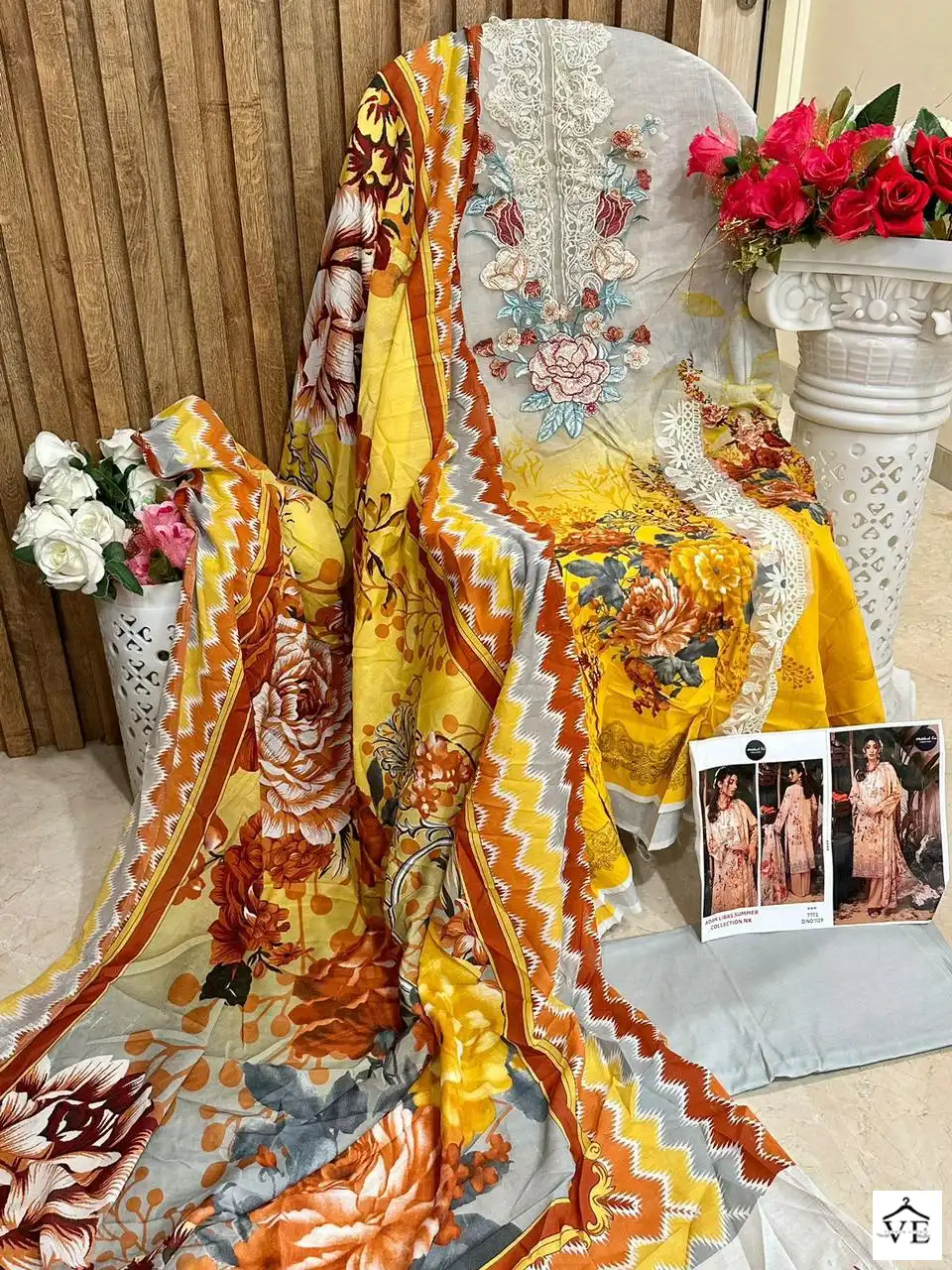 Mehboob Tex Adan Libaas Summer Nx Cotton Wholesale Pakistani Salwar Suit Catalog — Wholesale Salwar Suits, MPA wholesale from Surat - Gallery Image 7