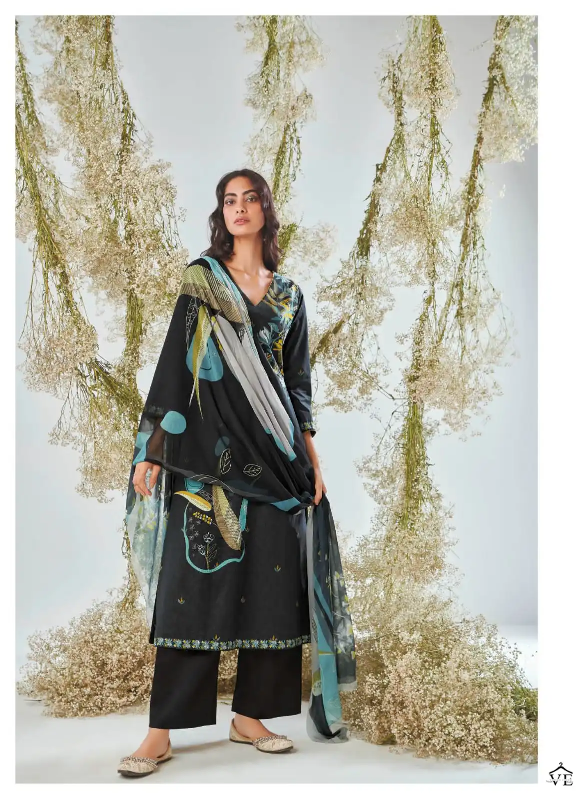 Ganga Adelia Premium Cotton Wholesale Salwar Suit Catalog — Wholesale Salwar Suits, MPA wholesale from Surat - Gallery Image 2