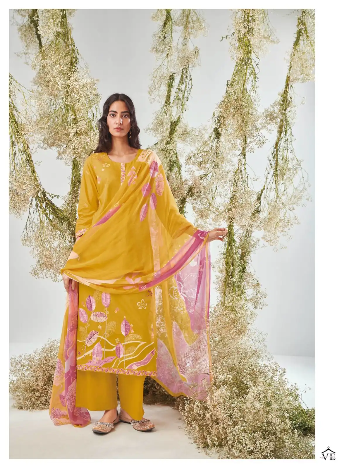 Ganga Adelia Premium Cotton Wholesale Salwar Suit Catalog — Wholesale Salwar Suits, MPA wholesale from Surat - Gallery Image 4