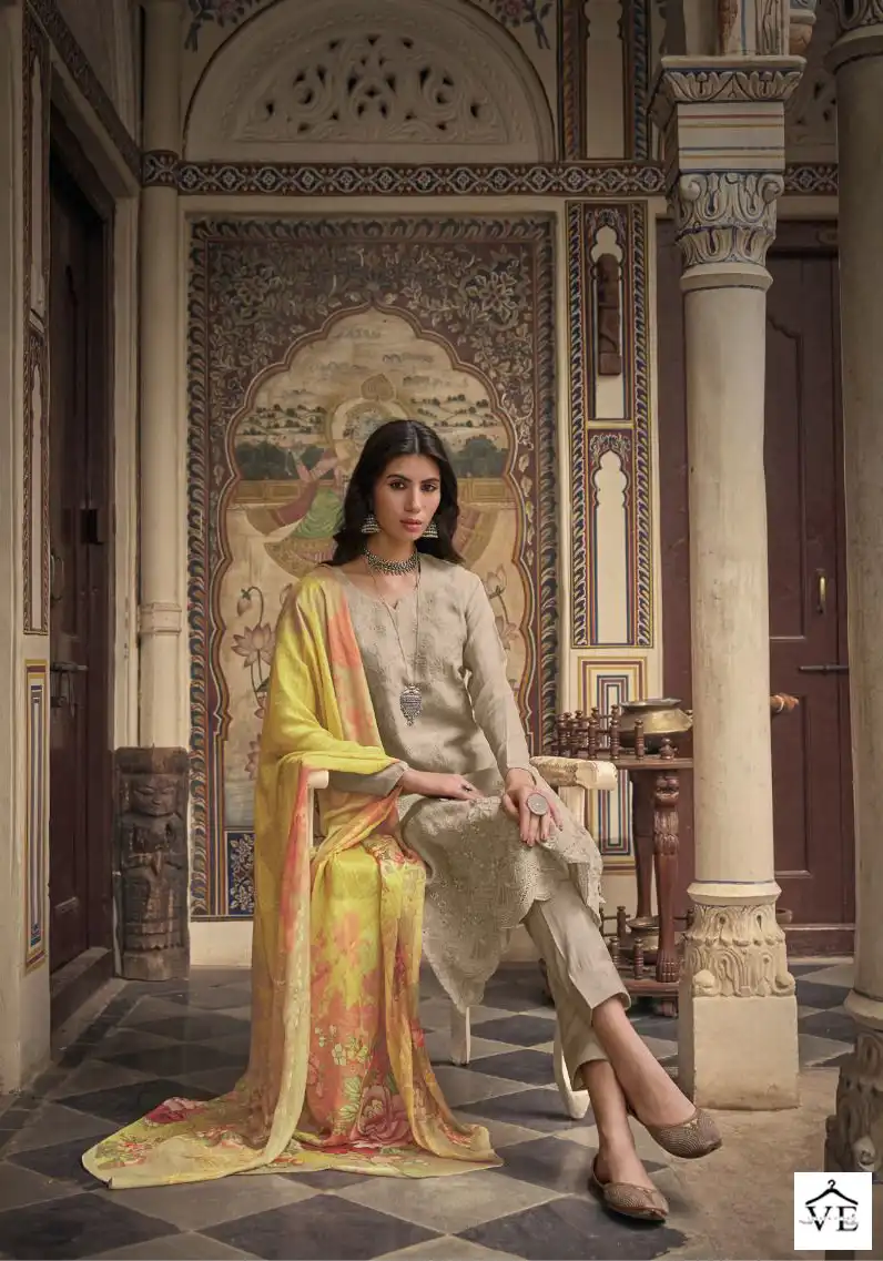 Vardan Ethnic Afsanah Pure Orgenza Wholesale Designer Salwar Suit Catalog — Wholesale Salwar Suits, MPA wholesale from Surat - Gallery Image 4